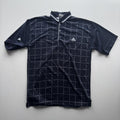 Vintage Adidas All Over Print Polo Shirt