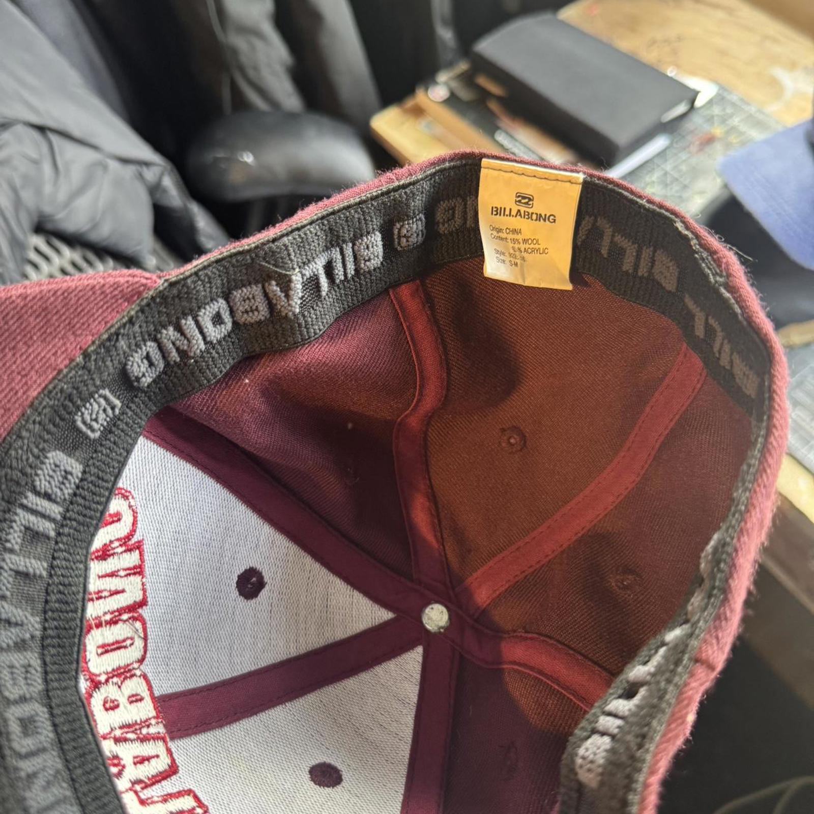 Billabong Burgundy Logo Cap
