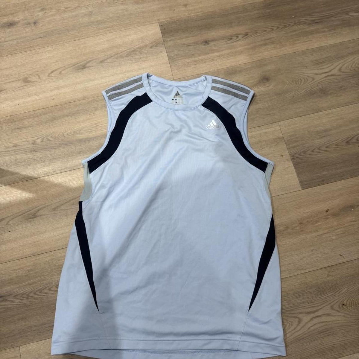 Vintage Adidas Sleeveless Athletic Training Vest – Black – Size M – George's Vintage
