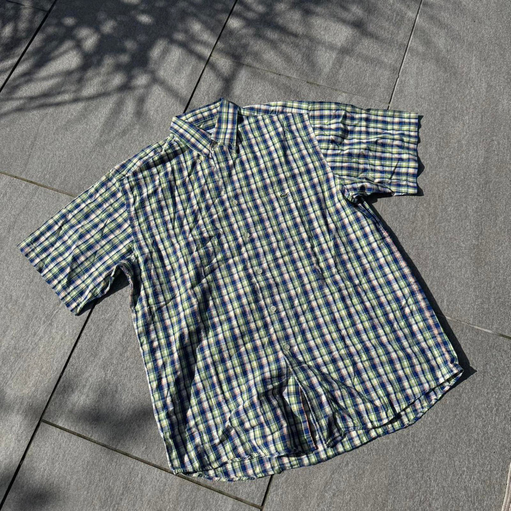 Lacoste Short Sleeve Check Shirt