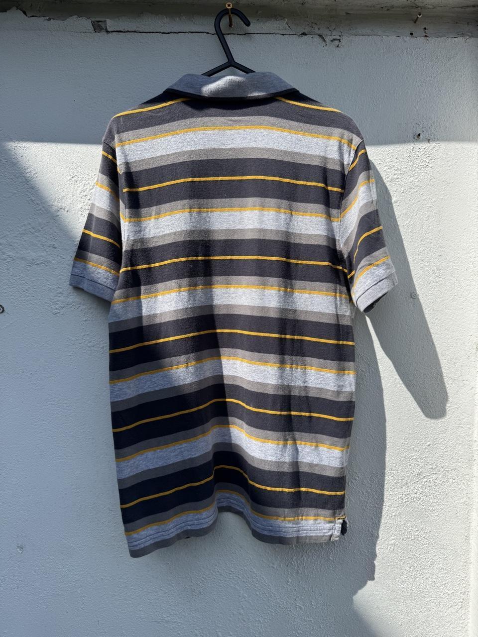 Vintage 2009 Adidas 'Better Place' Striped Organic Cotton Polo Shirt – Size M – Image 8 – George's Vintage