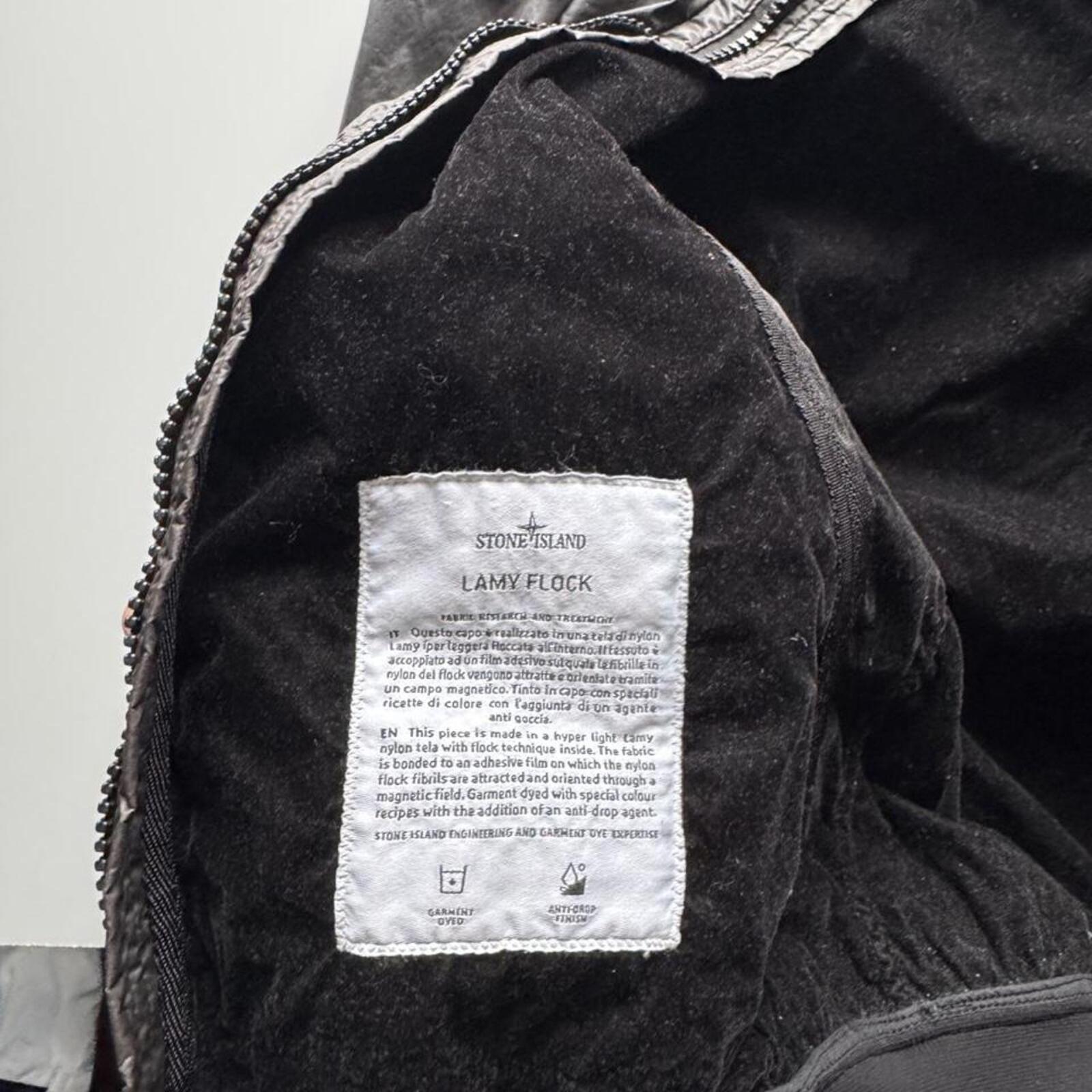 Stone Island Lamy Flock Hooded Jacket