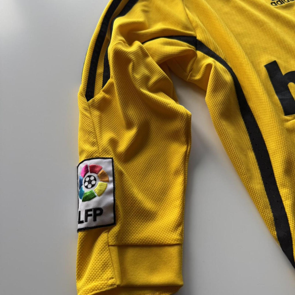Adidas Real Madrid Yellow Long Sleeve Goalkeeper Shirt