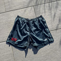 Vintage 90s Umbro Pro Training Teal Camo Football Shorts – Size L – George's Vintage