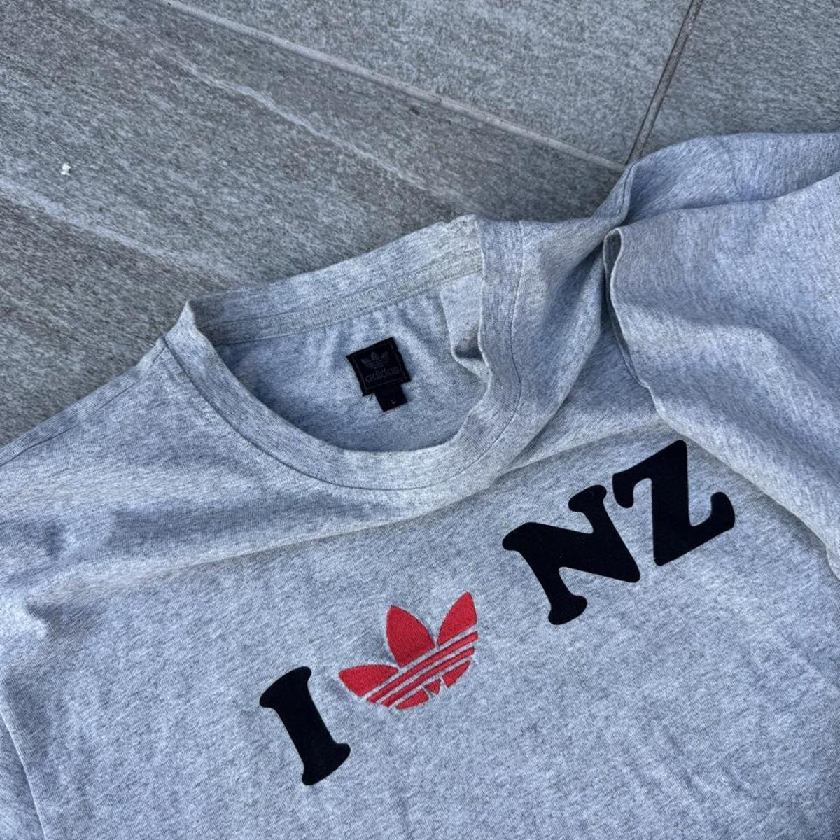 Archive 2007 Adidas Originals 'I Love' City Series 3-T-Shirt Collector Bundle – Grey – Size L – Image 3 – George's Vintage