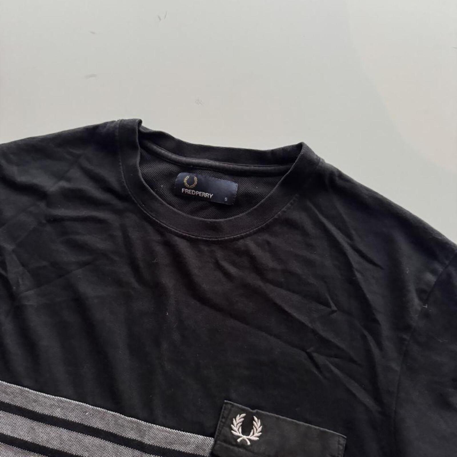 Fred Perry Striped Pocket T-Shirt