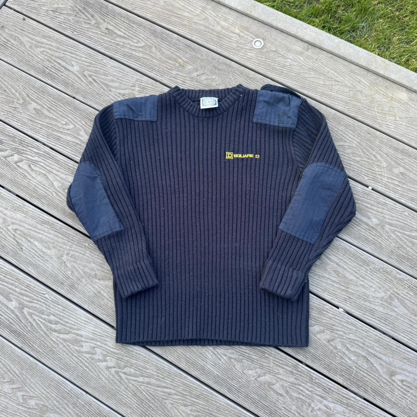 Square D Ribbed Commando Knit Jumper