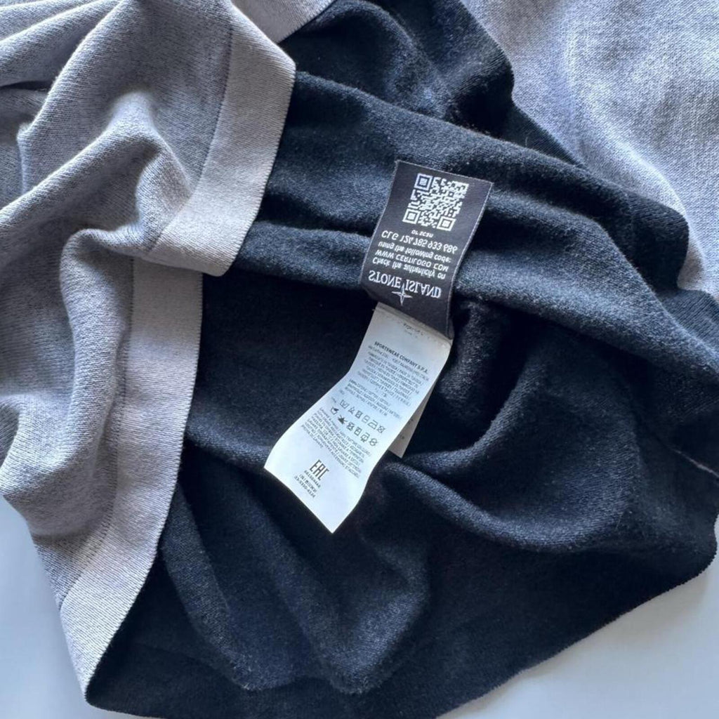 Stone Island hand sprayed 2016 (grey/black)  Knit Jumper
