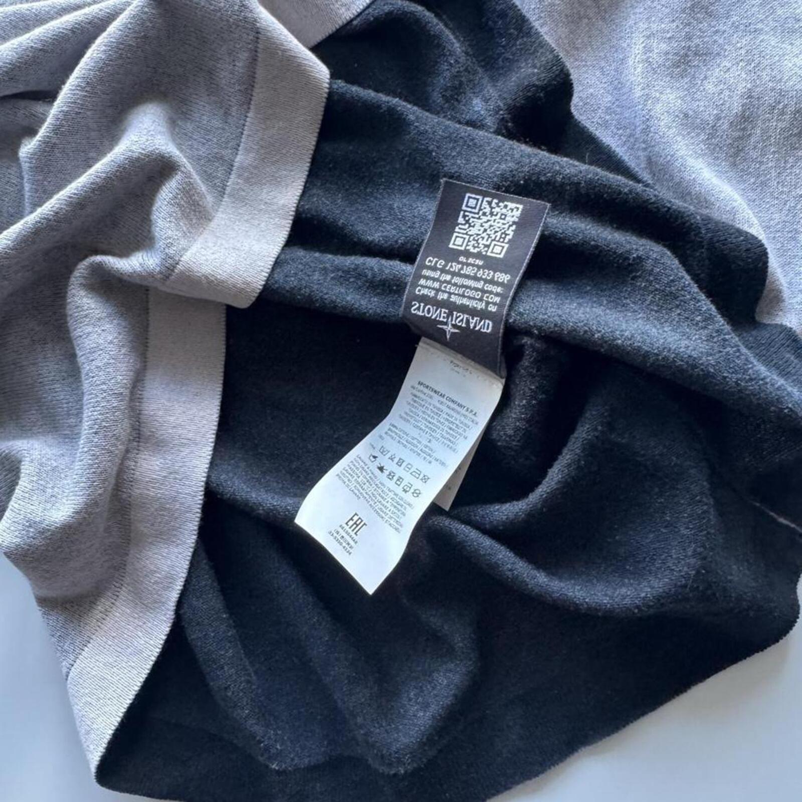 Stone Island hand sprayed 2016 (grey/black)  Knit Jumper