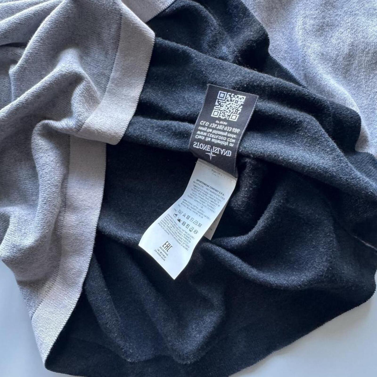 Archive S/S 2016 Stone Island Hand-Sprayed Corrosione Crewneck Knit Jumper – Size XL – Image 7 – George's Vintage