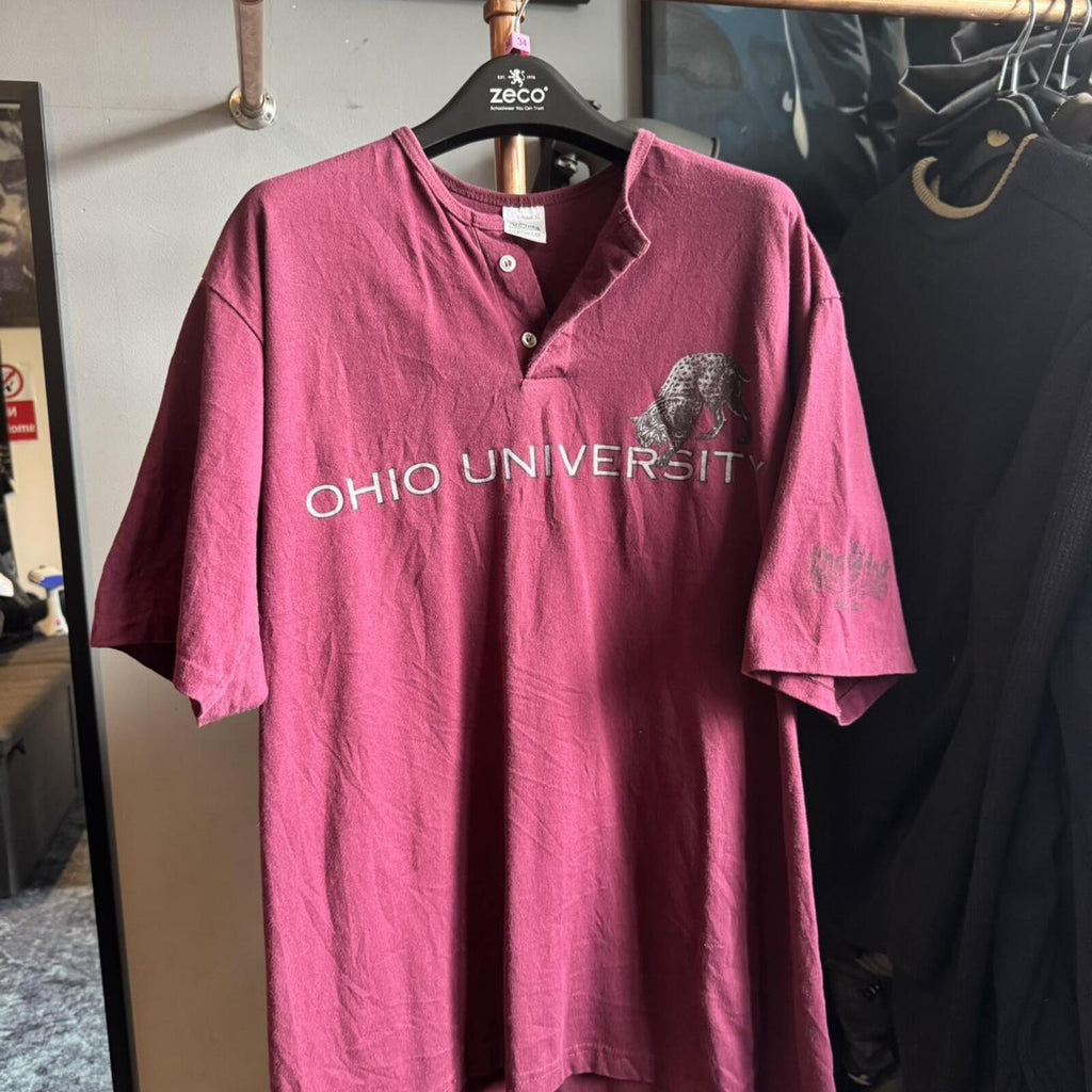Ohio University Henley Tee (USA Made)