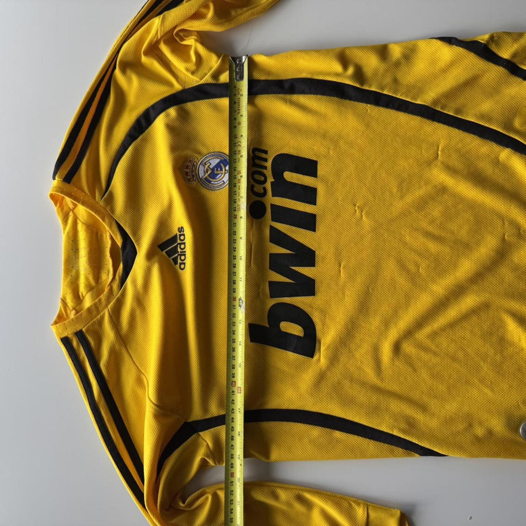 Adidas Real Madrid Yellow Long Sleeve Goalkeeper Shirt