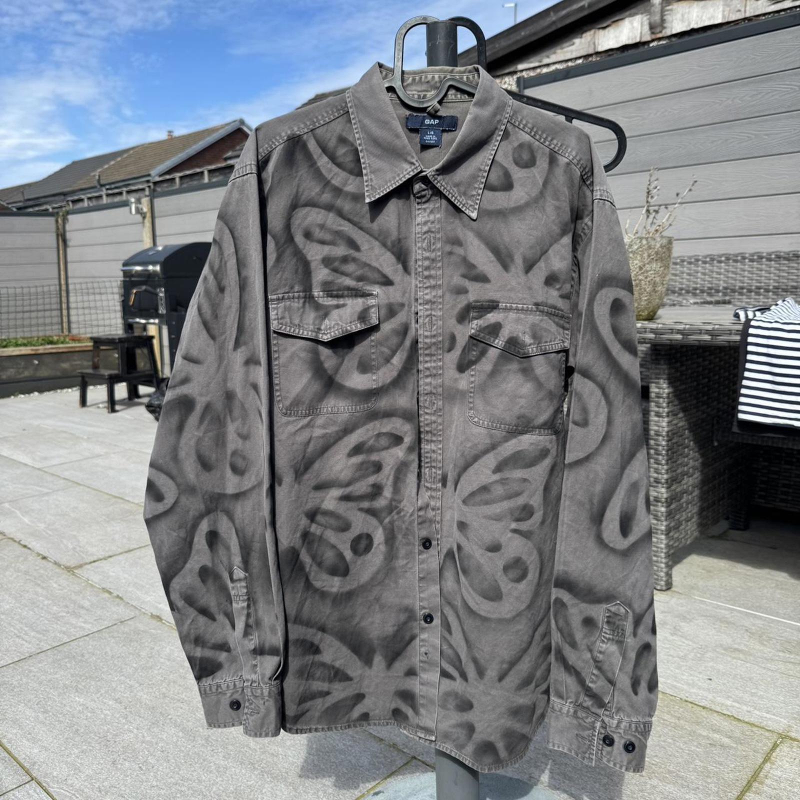 Revivvd Custom GAP Butterfly Overshirt