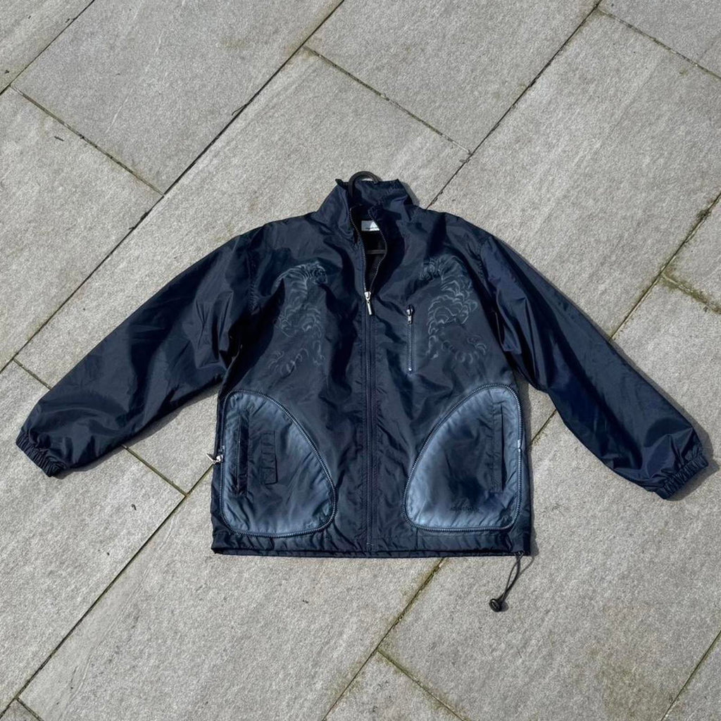 Custom Revivvd Navy Tiger Shell Jacket