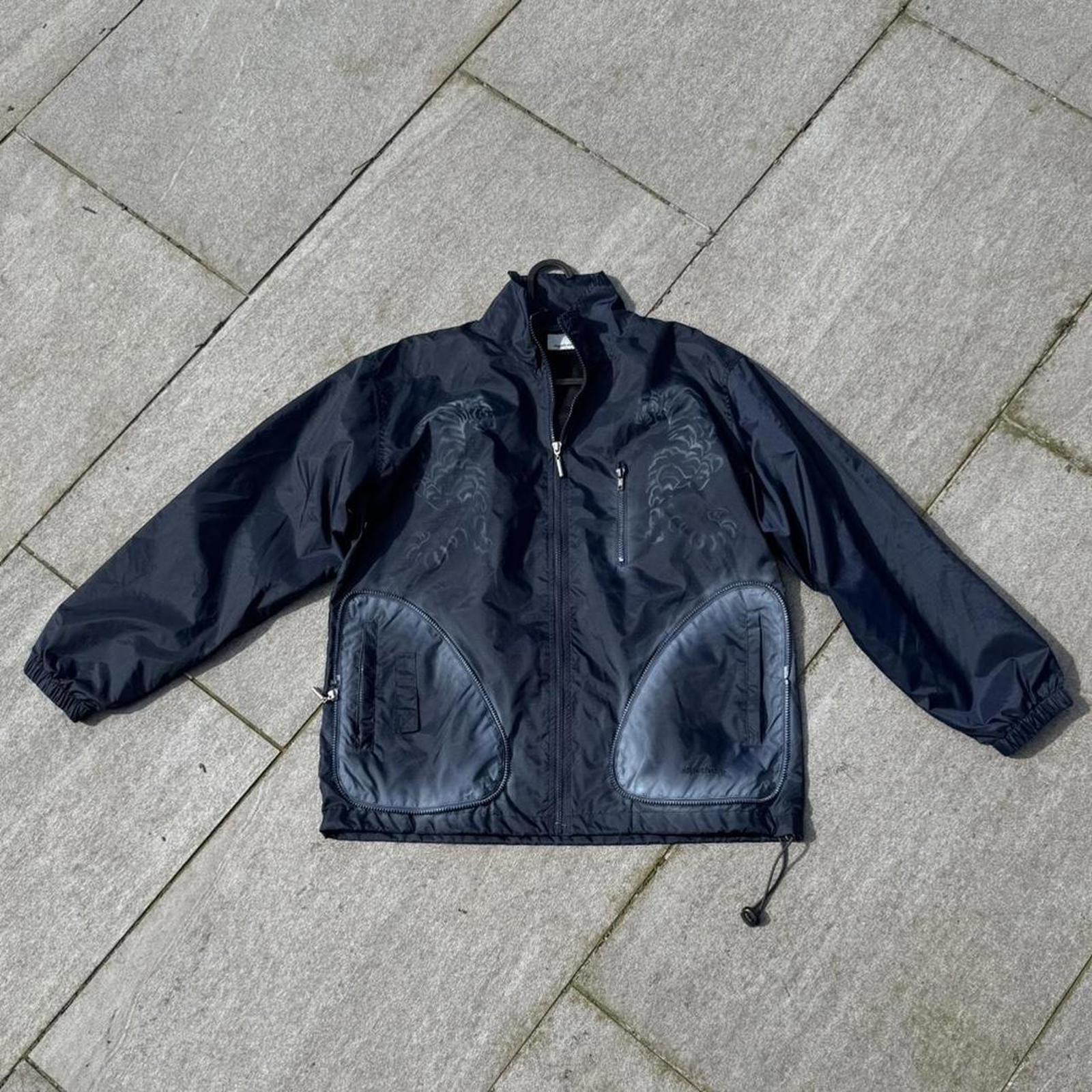 Custom Revivvd Navy Tiger Shell Jacket