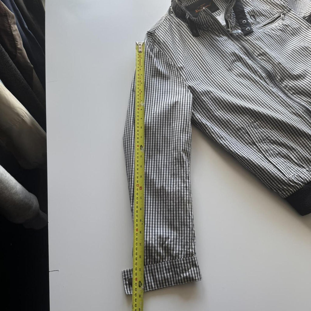 Ben Sherman Gingham Harrington Jacket