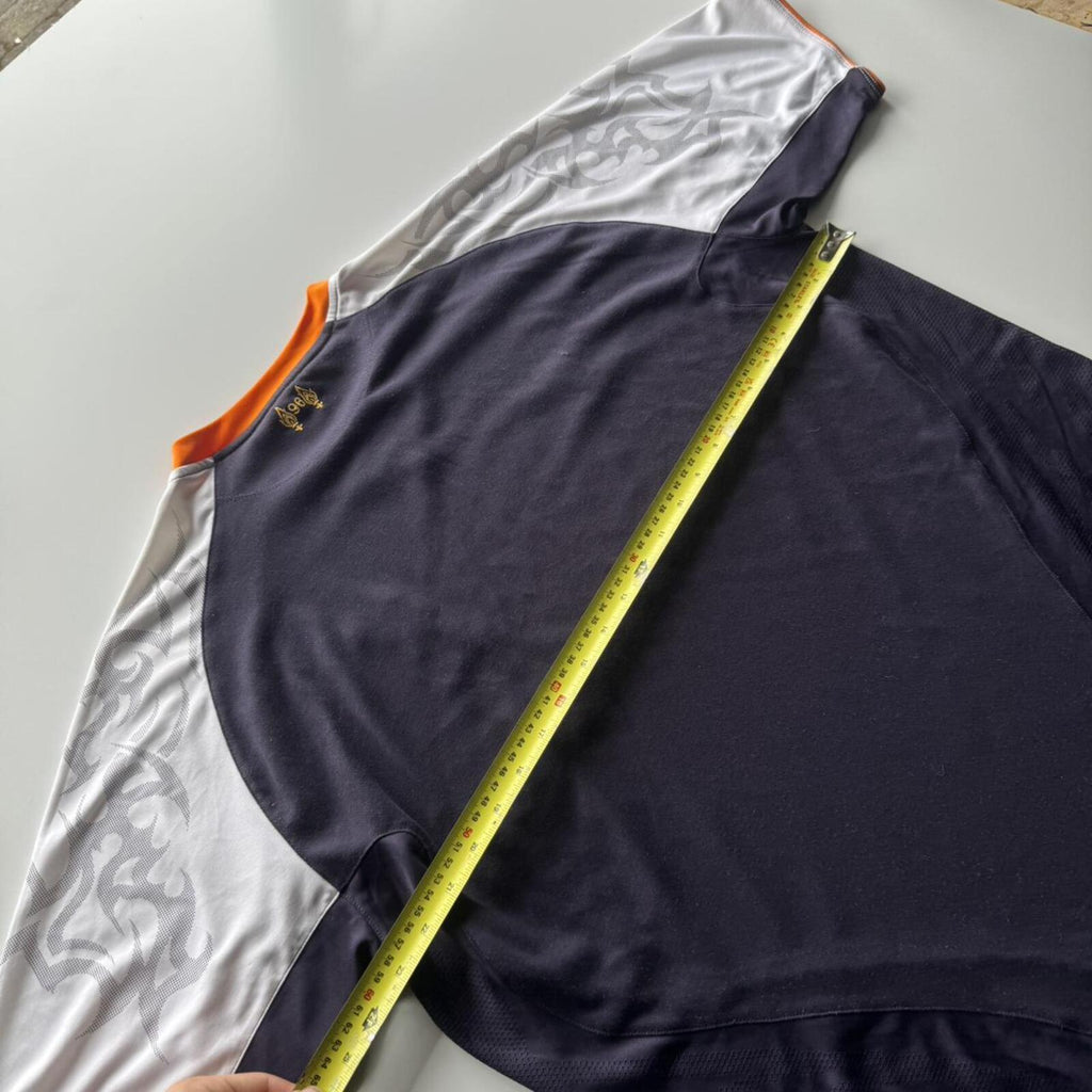 Liverpool FC Warrior Away Shirt (Navy/Orange)