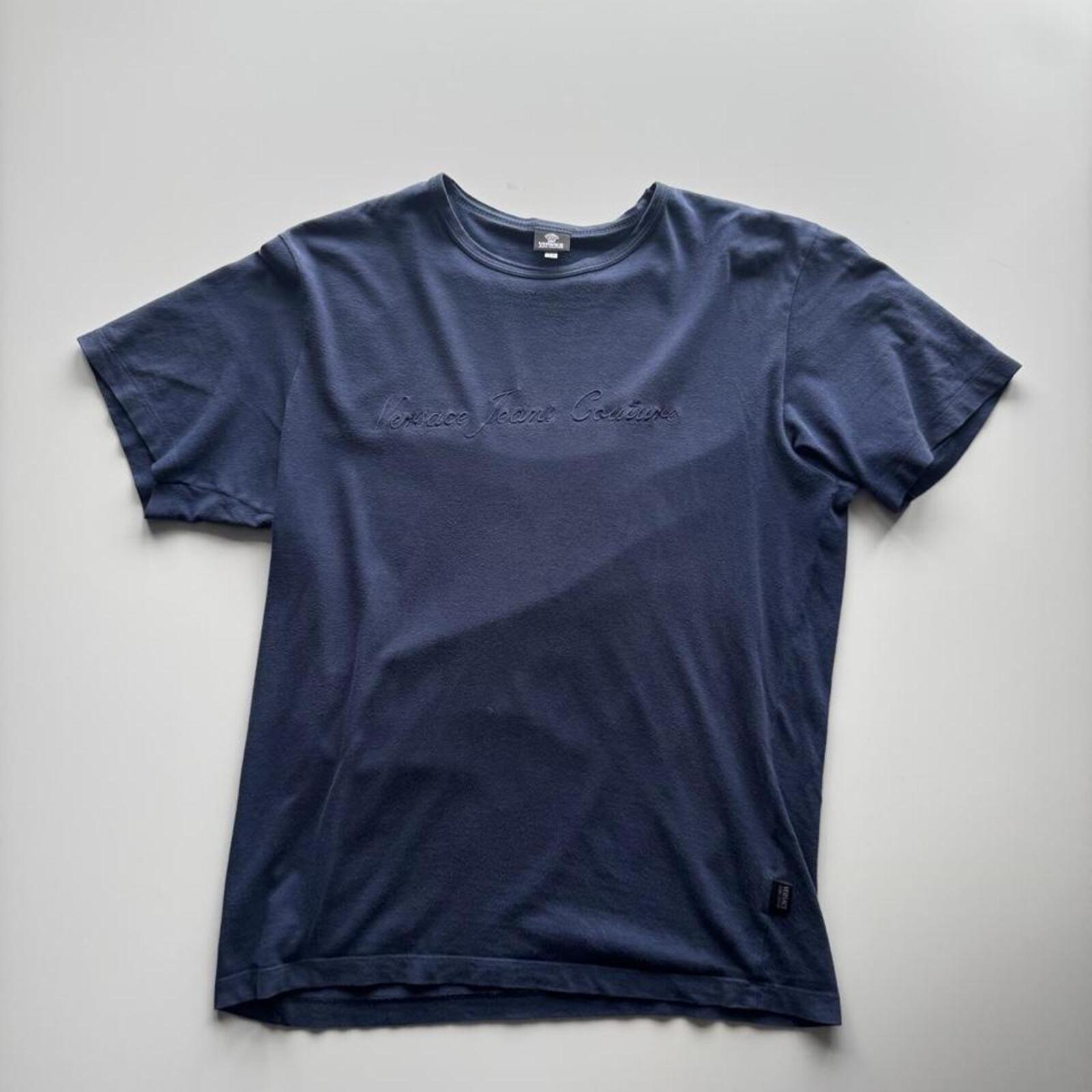 Vintage Versace Jeans Couture Embroidered Logo T-Shirt