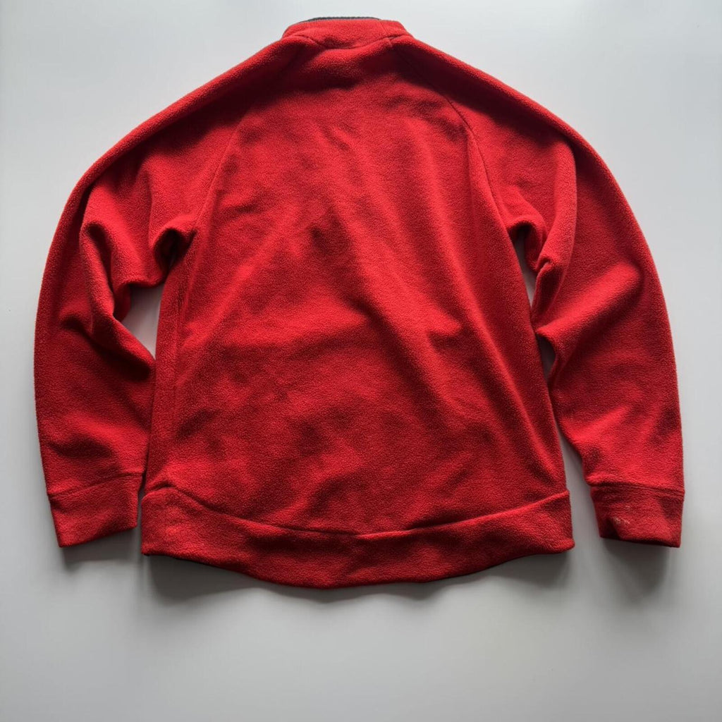 Adidas Red Quarter Zip Fleece