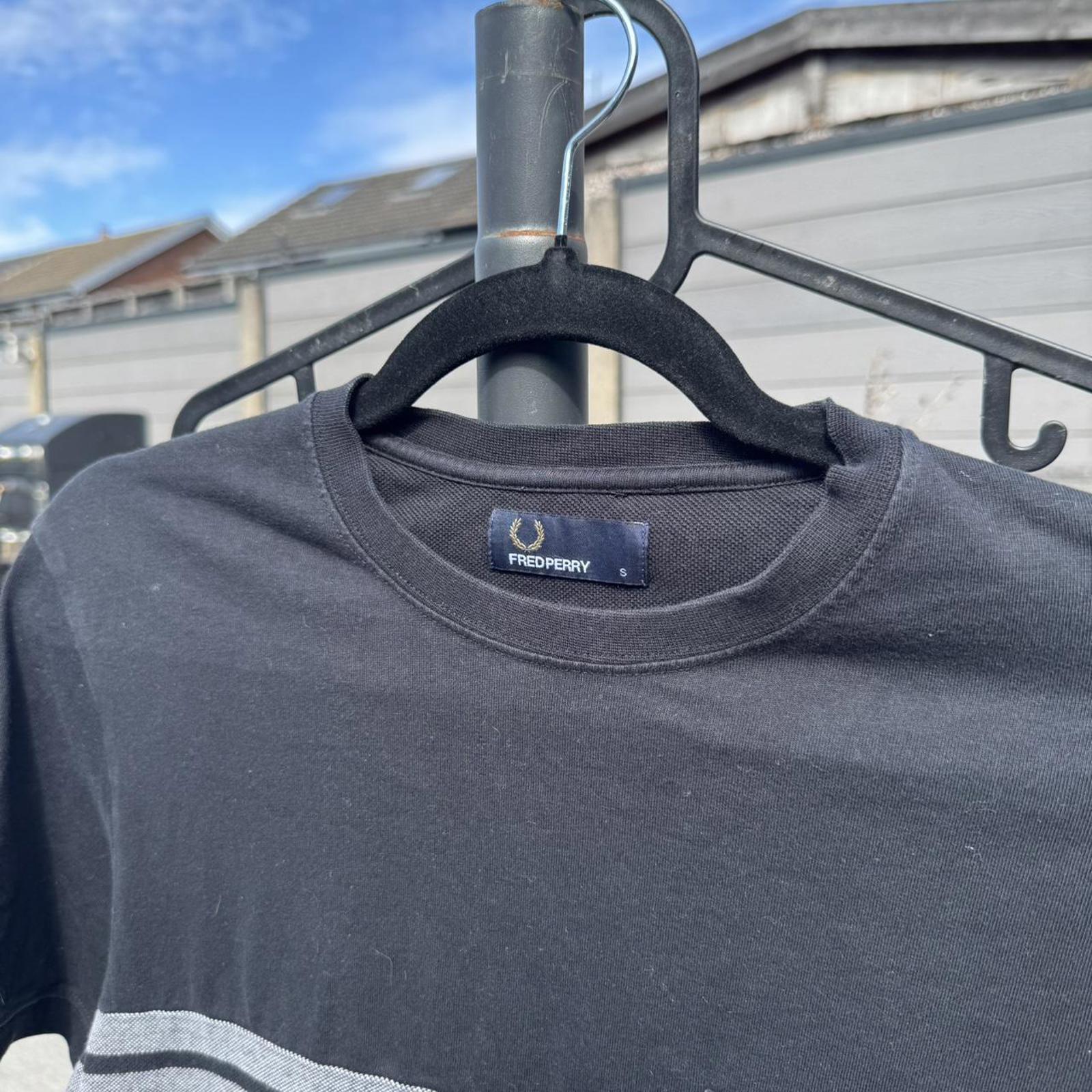 Fred Perry Striped Pocket T-Shirt