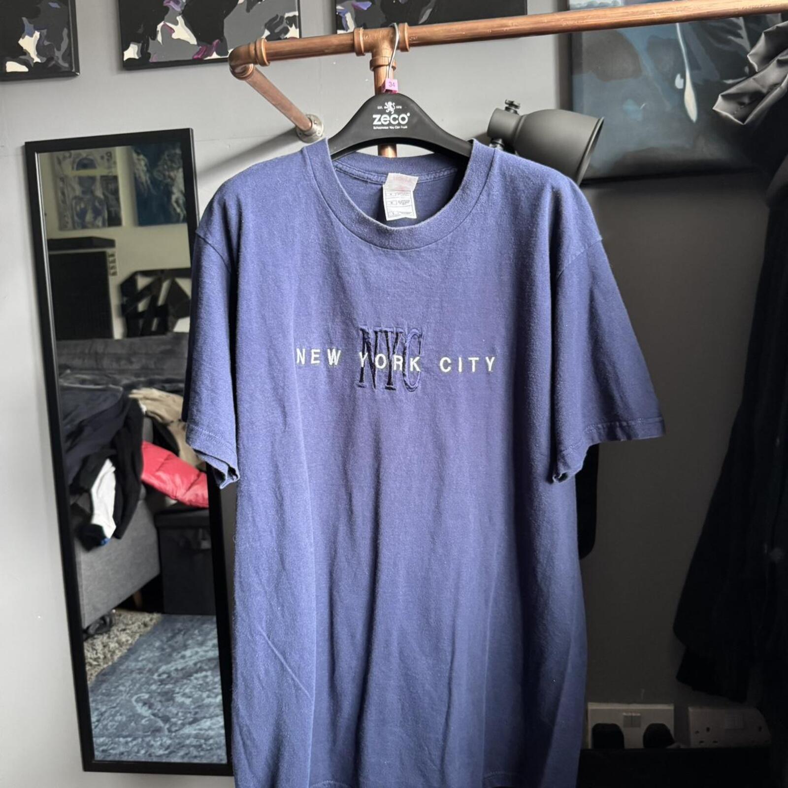 NYC Embroidered Tee