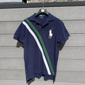 Polo Ralph Lauren Navy Polo Shirt – Custom Fit (M)