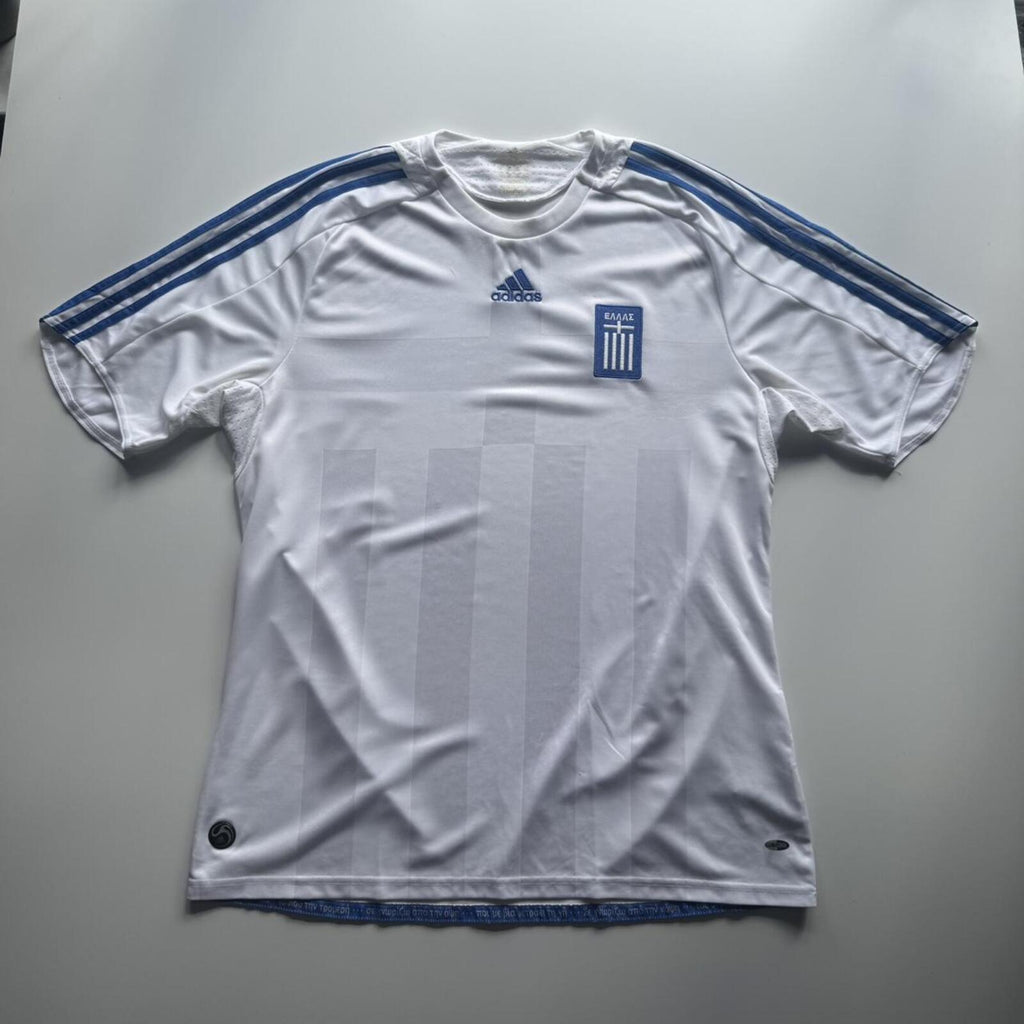 2008 Adidas Greece National Team Home Football Shirt