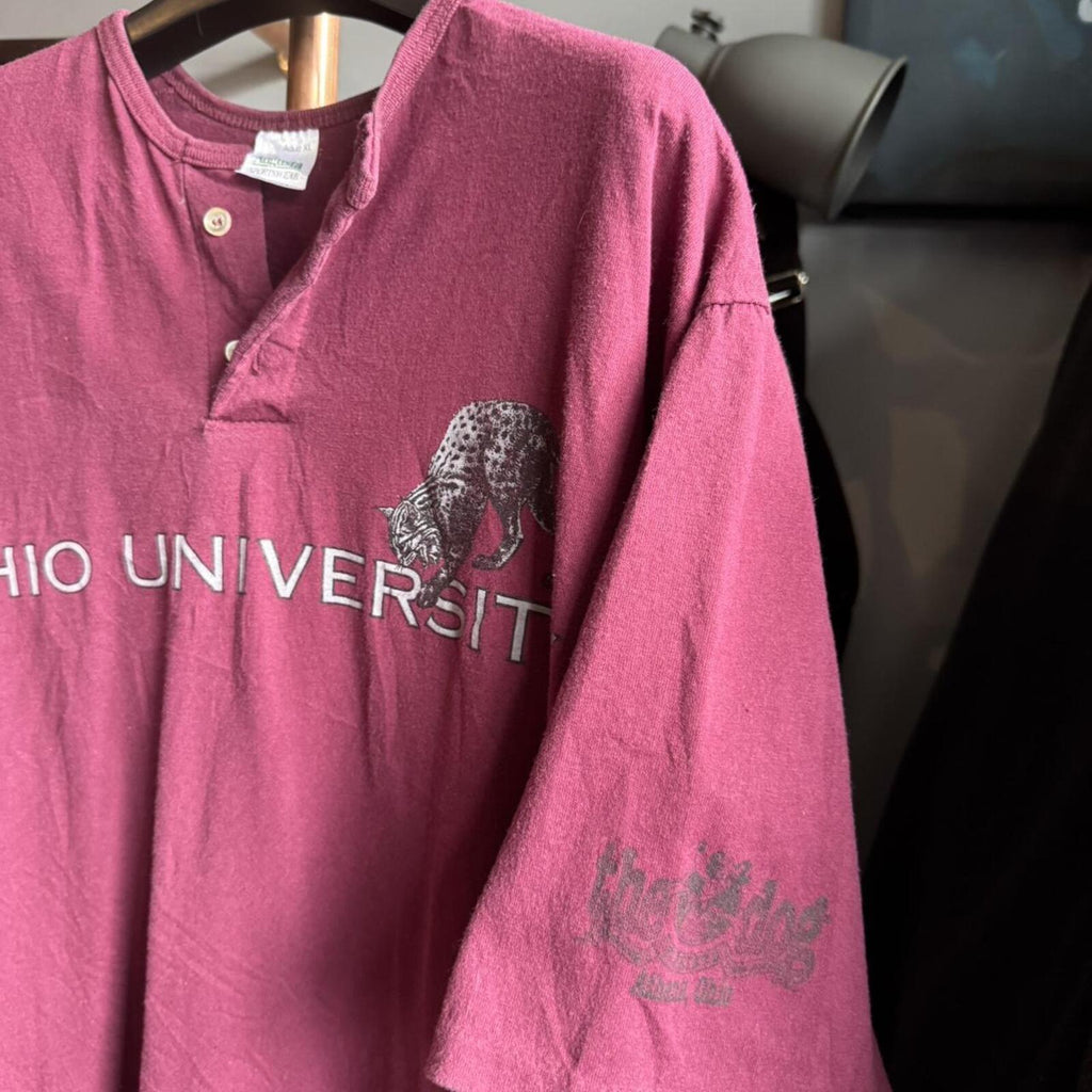 Ohio University Henley Tee (USA Made)