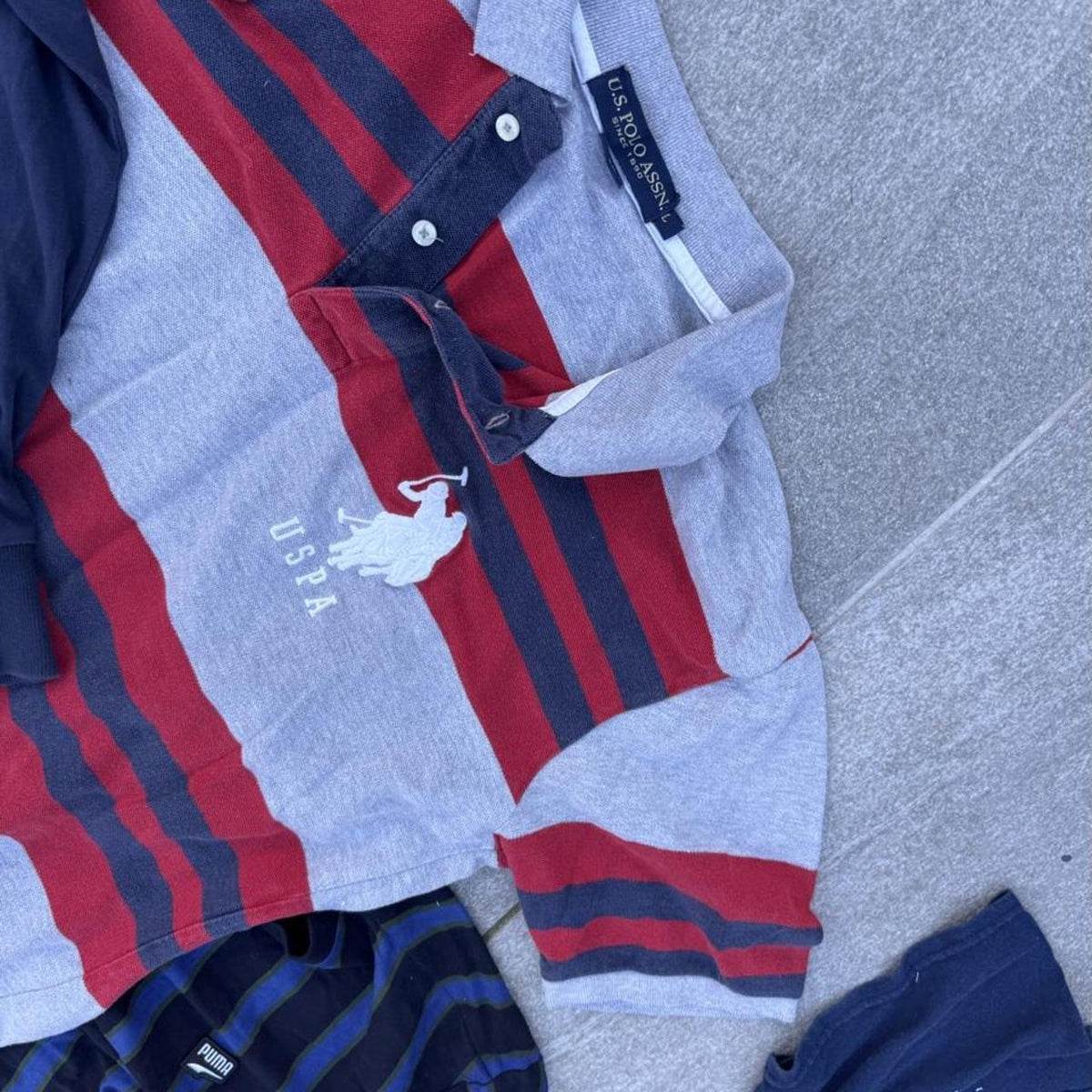 19-Piece Men's Branded Vintage & Streetwear Clothing Bundle – Mixed Sizes (M–XL) – Image 8 – George's Vintage
