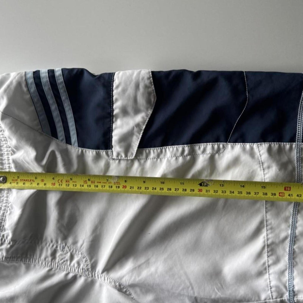 Vintage Adidas Cargo Swim Shorts White/Navy