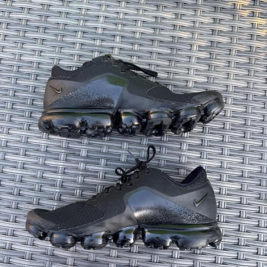 Nike Air VaporMax CS 'Triple Black' Running Trainers – Size UK 10 – Image 3 – George's Vintage