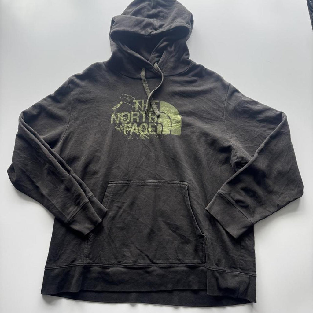 The North Face Dome Logo Pullover Hoodie – Navy – Size XL – George's Vintage
