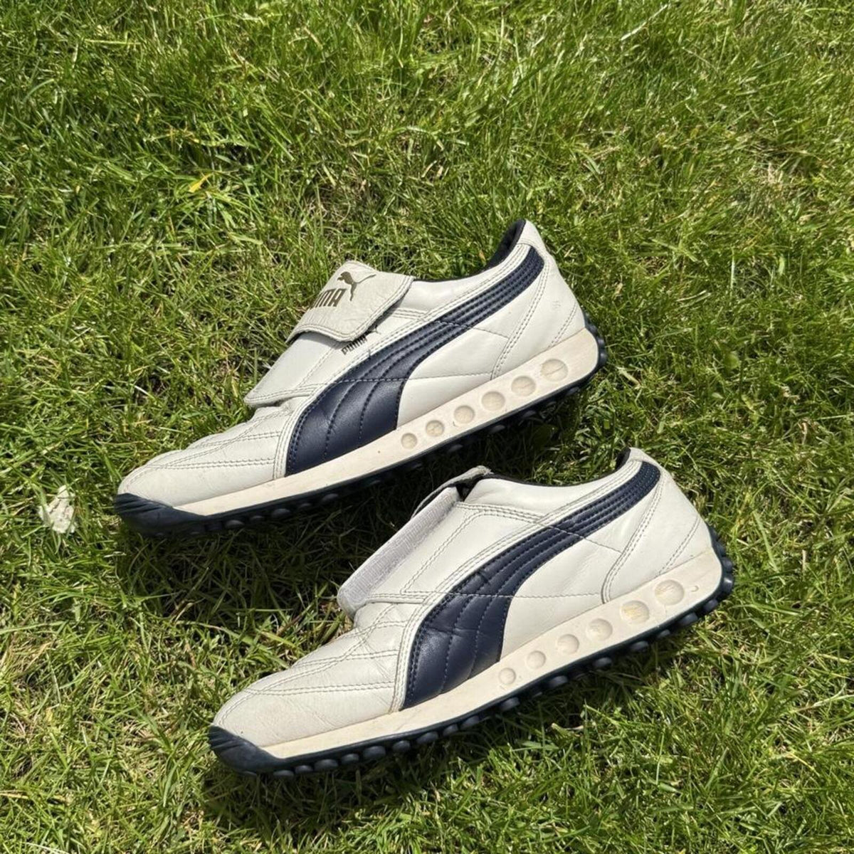 Vintage 2008 Puma v1.08 Astro Turf Football Trainers – Black & White – Size UK 7 – Image 8 – George's Vintage