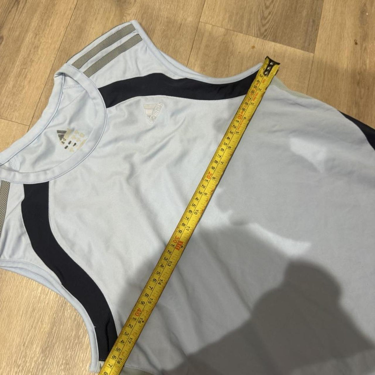 Vintage Adidas Sleeveless Athletic Training Vest – Black – Size M – Image 6 – George's Vintage
