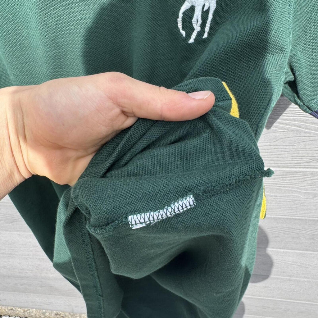 Polo Ralph Lauren Green Big Pony Polo Shirt – Custom Fit (M)